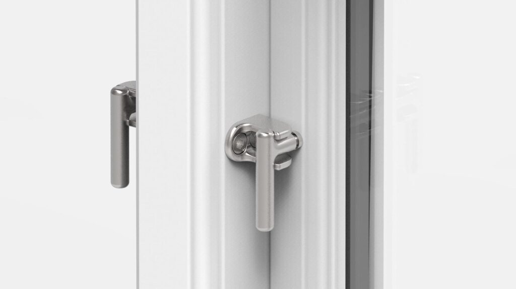 Ekstra låse til sikring af døre og vinduer